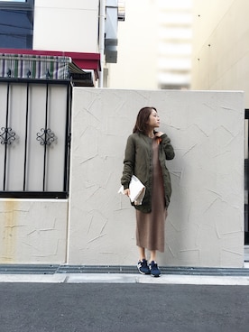 ..natsu..さん（レディース・158cm）の冬コーディネート