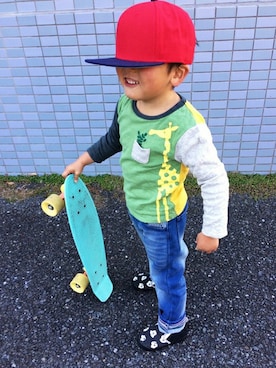 graniph ZOZOTOWN KIDS STAFFさん（メンズ・100cm）の冬コーディネート