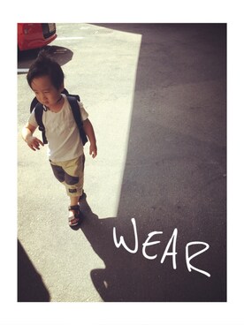 airplaneloveさん（キッズ・90cm）の夏コーディネート