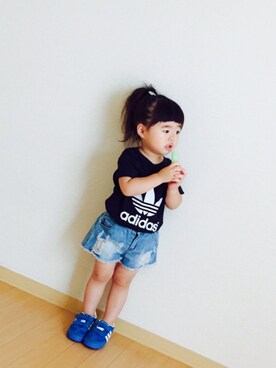 yuiさん(キッズ・90cm)の夏コーディネート