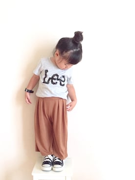 yuiさん（キッズ・90cm）の秋コーディネート