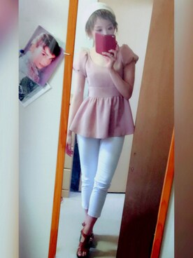 「dazzlin（ダズリン）のアイテム（チュニック）」を使った、Ryo❁さん（レディース・159cm）の秋コーディネート