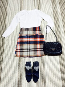 YUKIさん（レディース・154cm）の冬コーディネート