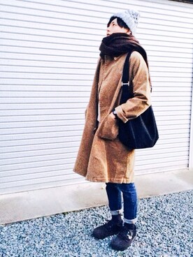 てんちゃん。さん（メンズ・175cm）の冬コーディネート