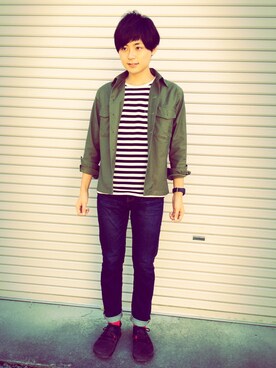 てんちゃん。さん（メンズ・175cm）の秋コーディネート