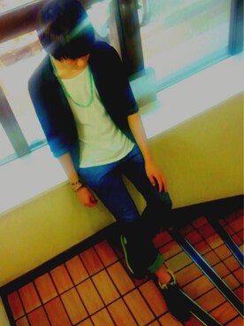 そうさん（メンズ・175cm）の夏コーディネート