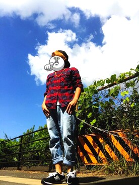 UKiさん（メンズ・160cm）の夏コーディネート