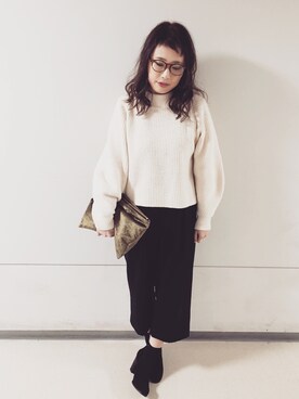 mizuhoさん（レディース・156cm）の冬コーディネート