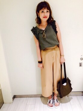 mizuhoさん（レディース・156cm）の夏コーディネート