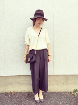 mizuhoさん（レディース・156cm）の秋コーディネート