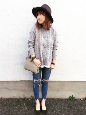 mizuhoさん(レディース・156cm)の秋コーディネート