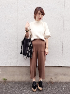 mizuhoさん（レディース・156cm）の秋コーディネート