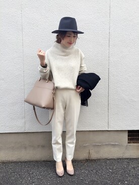 mizuhoさん(レディース・156cm)の冬コーディネート