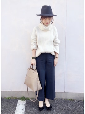 mizuhoさん(レディース・156cm)の冬コーディネート