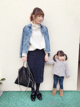 mizuhoさん（レディース・156cm）の冬コーディネート