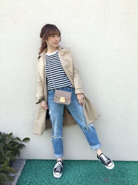 mizuhoさん（レディース・156cm）の冬コーディネート