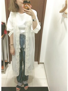 「JUPITER（ジュピター）のアイテム（リング）」を使った、mizuhoさん（レディース・156cm）の春コーディネート