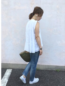 mizuhoさん（レディース・156cm）の夏コーディネート