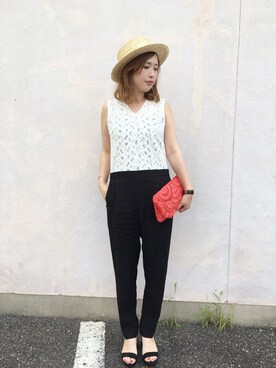 mizuhoさん（レディース・156cm）の夏コーディネート