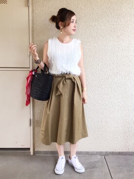 mizuhoさん(レディース・156cm)の夏コーディネート