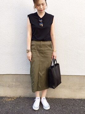 mizuhoさん（レディース・156cm）の夏コーディネート