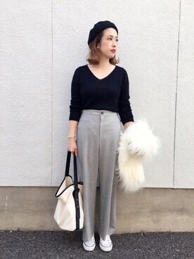 mizuhoさん（レディース・156cm）の秋コーディネート