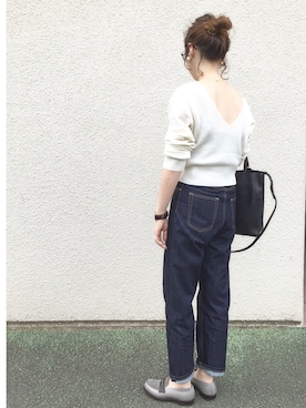 「J.M. WESTON（ジェイエムウエストン）のアイテム」を使った、mizuhoさん（レディース・156cm）の秋コーディネート