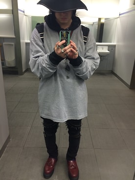 「JOHANのアイテム」を使った、GAN！！さん（メンズ・173cm）の秋コーディネート