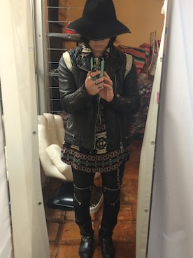 「JOHANのアイテム」を使った、GAN！！さん（メンズ・173cm）の秋コーディネート