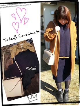 「プチプラミックス」｜maimaiko☺さん（レディース・163cm）の冬コーディネート