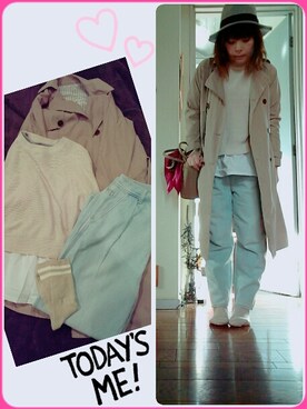 「マムジーンズ」｜maimaiko☺さん（レディース・163cm）の春コーディネート