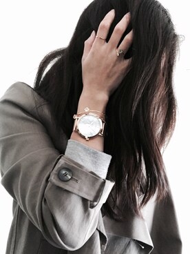 腕時計を使った「HELMUT LANG」の人気ファッションコーディネート - WEAR