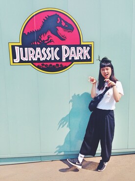 「NIKE(ナイキ)のアイテム(ショルダーバッグ)」を使った、ᴱᴰᴵ🌵さん(レディース・164cm)の夏コーディネート