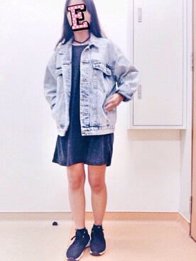 「school」｜「アイテム（ワンピース/ドレス）」を使った、ᴱᴰᴵ🌵さん（レディース・164cm）の冬コーディネート