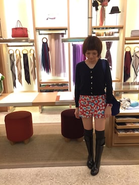 「SNIDEL（スナイデル）のアイテム（ブルゾン）」を使った、TATAさん（レディース・158cm）の秋コーディネート