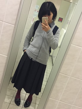 「応援」｜→蒼さん（レディース・154cm）の秋コーディネート