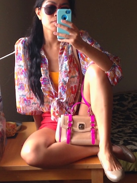 「STUART WEITZMAN（スチュアートワイツマン）のアイテム（バレエシューズ）」を使った、Jchanさん（レディース・157cm）の秋コーディネート