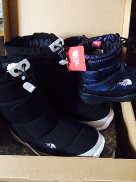 「BEAMS（ビームス）のアイテム（シューズ）」を使った、nagaさん（キッズ・90cm）の冬コーディネート