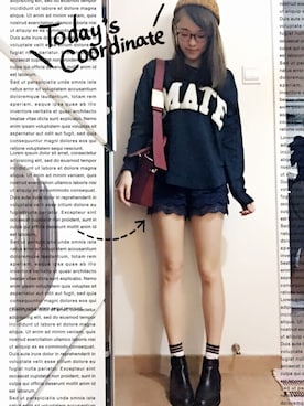 「SNIDEL（スナイデル）のサイドゴアブーツ（ブーツ）」を使った、JUN♪さん（レディース・168cm）の冬コーディネート