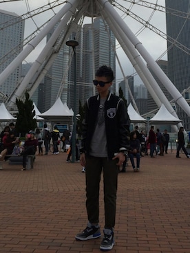 W Y Yeungさん（メンズ・165cm）の春コーディネート