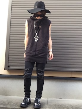 「AMBUSH（アンブッシュ）のアイテム（財布/小物）」を使った、kazumaxさん（メンズ・168cm）の秋コーディネート