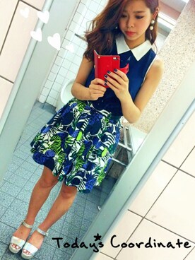 みずきさん（レディース・163cm）の夏コーディネート