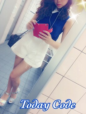 みずきさん（レディース・163cm）の夏コーディネート