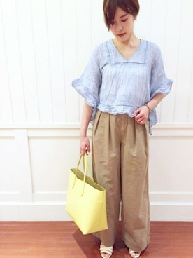 SUMIREさん（レディース・157cm）の春コーディネート