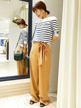 SUMIREさん（レディース・157cm）の夏コーディネート