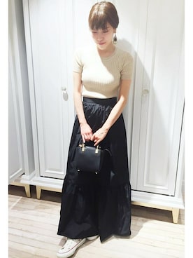 「EDIT. FOR LULU（エディットフォールル）のアイテム（アクセサリー）」を使った、SUMIREさん（レディース・157cm）の夏コーディネート