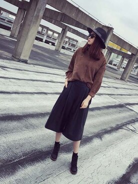 酒红咸菜さんのコーディネート