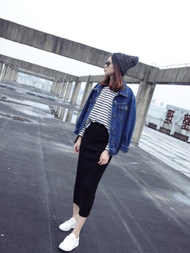 酒红咸菜さんのコーディネート