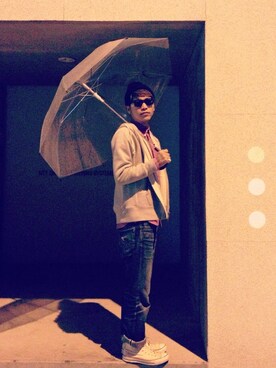 アキナ秋山さん（メンズ・170cm）の冬コーディネート