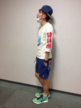 アキナ秋山さん(メンズ・170cm)の春コーディネート